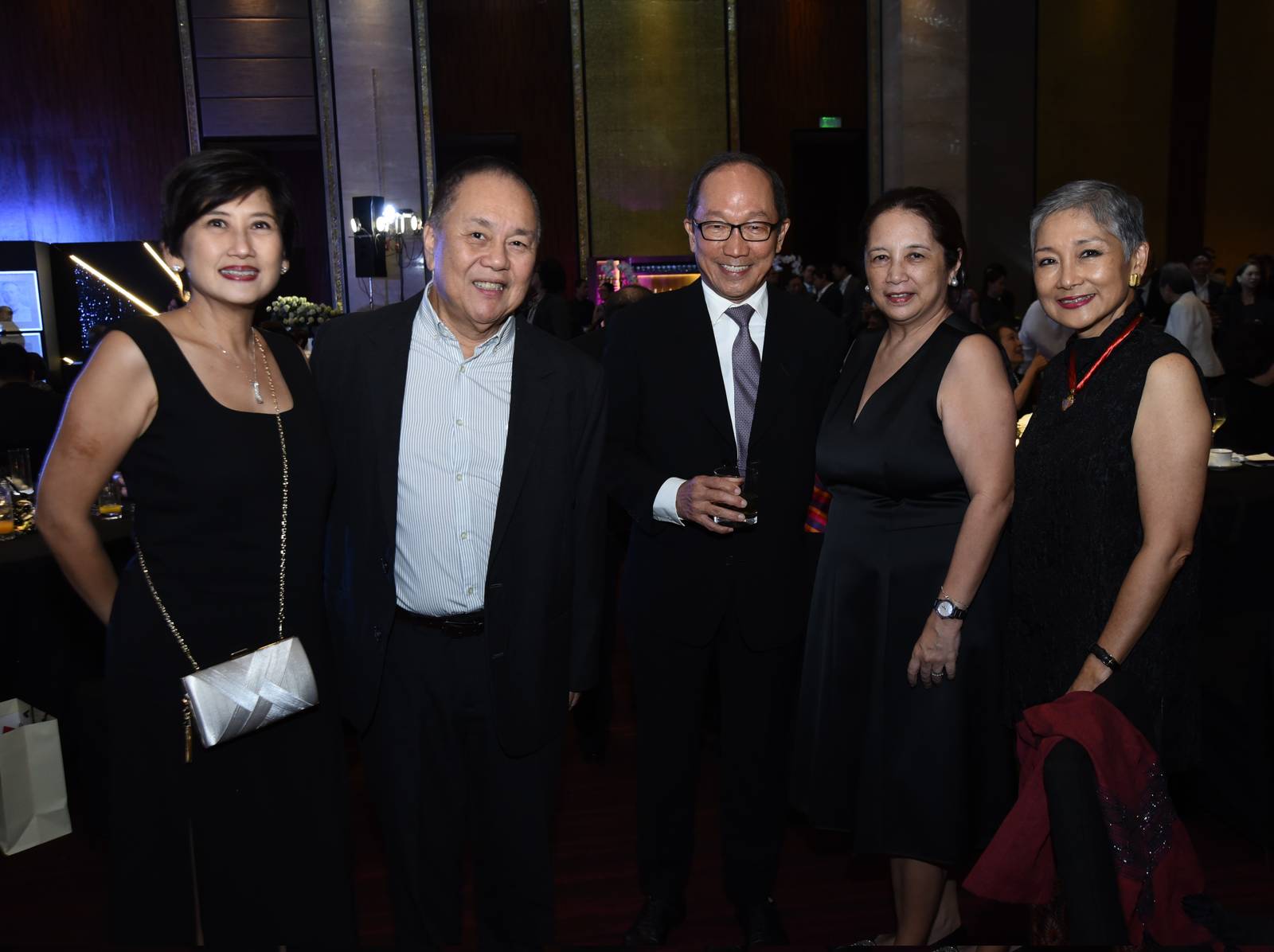Udit and Louie Galvez, Atty. Jose A Feria Jr., Luisa Ozamiz and Maribel Ronquillo.